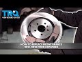 How to Replace Front Brakes 2011-2019 Ford Explorer