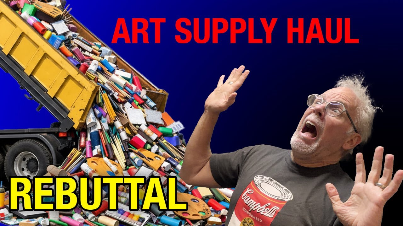 Art Supply Haul Rebuttal