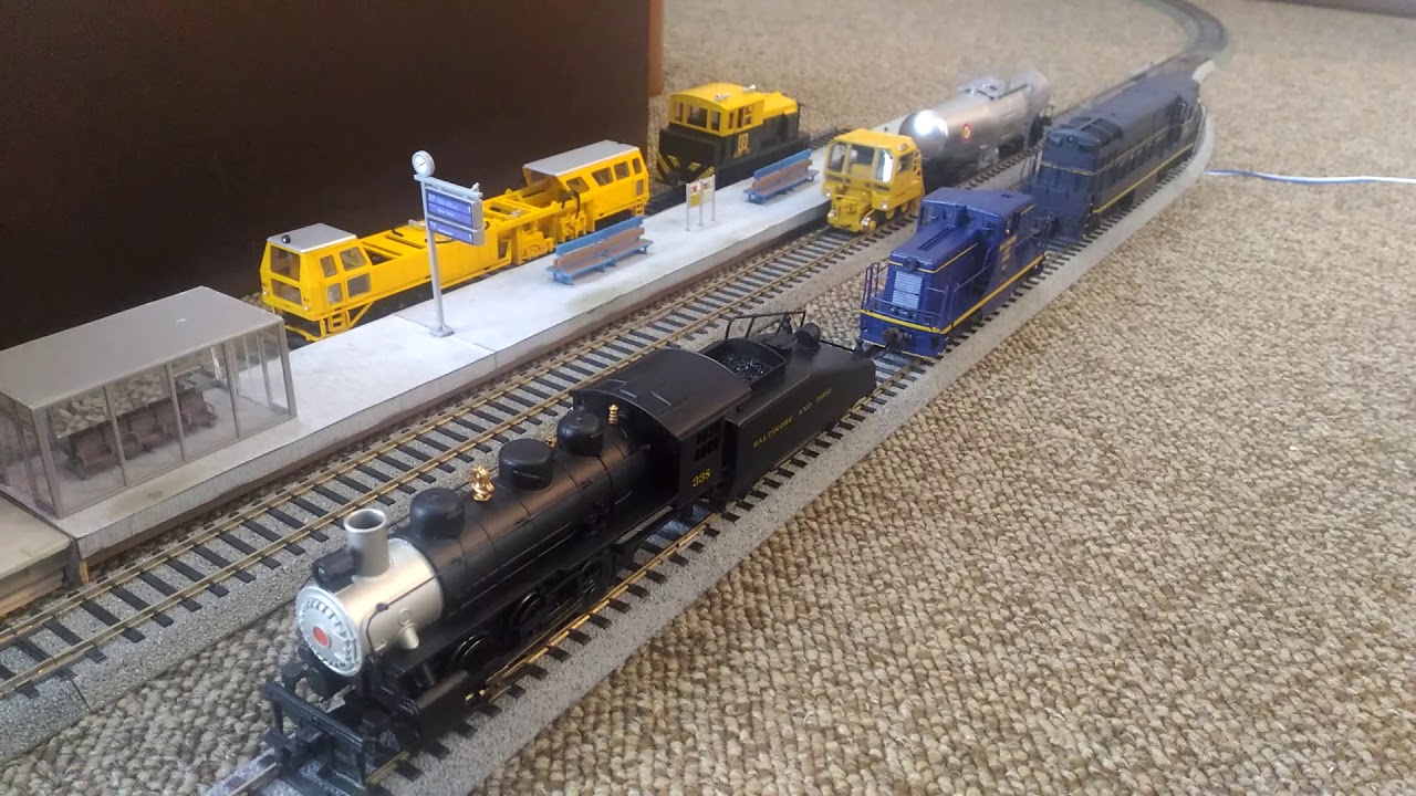 Factory Direct Trains製HOゲージ：トラックモービルとカトー製のタキ43000シルバー YouTube