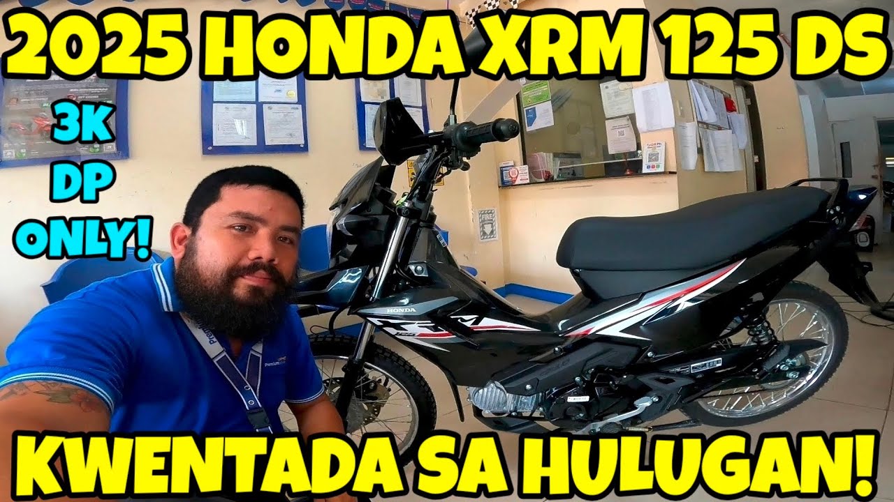 2025 HONDA XRM 125 DS | INSTALLMENT PRICE LIST
