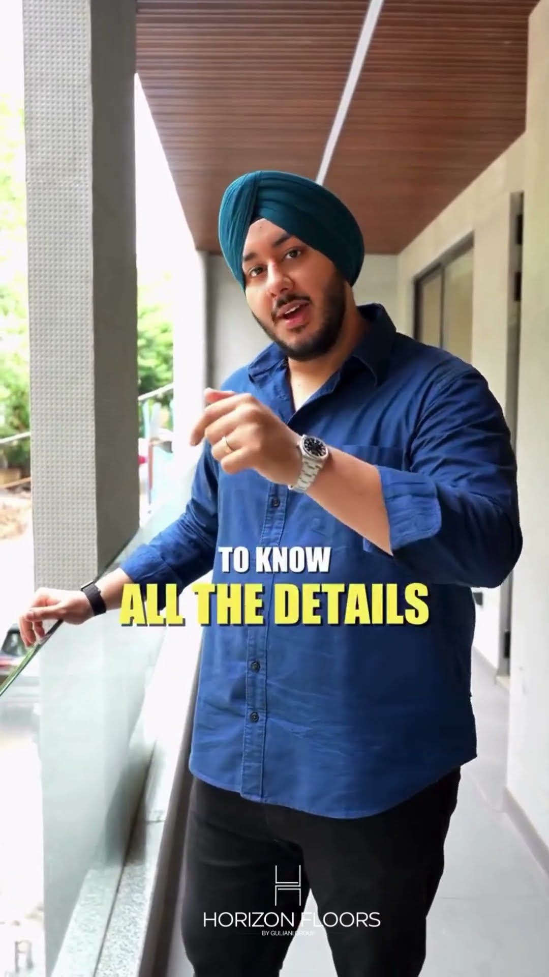 Short video thumbnail — 3 BHK from ₹1.5 Cr, Horizon Floors