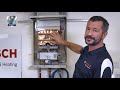 How to commission Bosch HydroPower Hot Water System