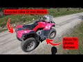 Converting a petrol engine ATV to battery power. Charged by hydro turbine