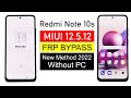 How to FRP BYPASS Redmi Note 10s ???