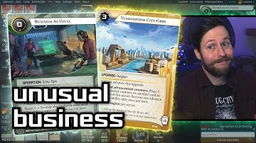 Unusual Business - Android: Netrunner // LIVE