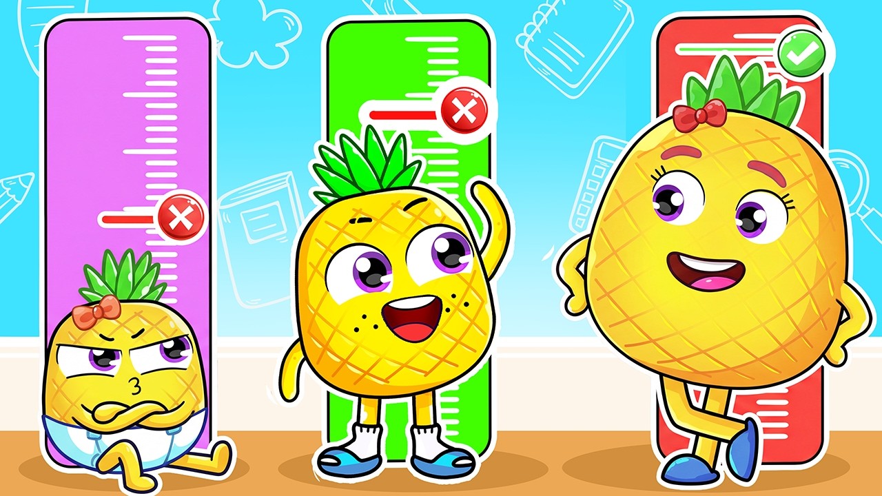 Baby Wants to Be Taller 👶  | Sharing Is Caring | Kids Songs & Nursery Rhymes by YUM YUM