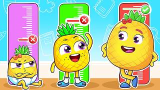 baby wants be taller sharing is caring kids songs nursery