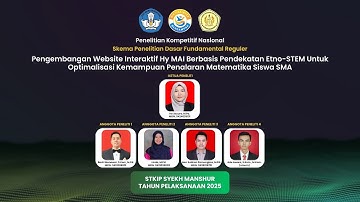 Video Profil Penelitian Dasar Fundamental Reguler Hibah Kemdiktisaintek 2025