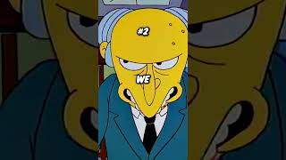 The Top 5 Best Villains in The Simpsons
