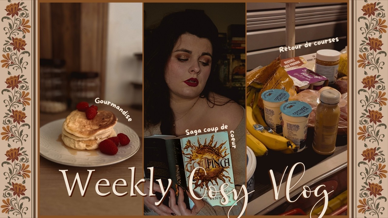 ♡ FIN D'UNE SAGA COUP DE COEUR • RÉÉQUILIBRAGE ALIMENTAIRE • NOUVELLE COLLECTION - Cosy Vlog ♡