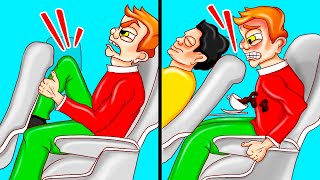 We Know Why Airplane Seats Are So Uncomfortable