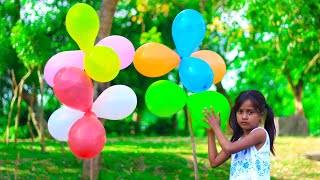 how to balloon | emoji balloon | color balloons for kids | water balloons | @balloonball