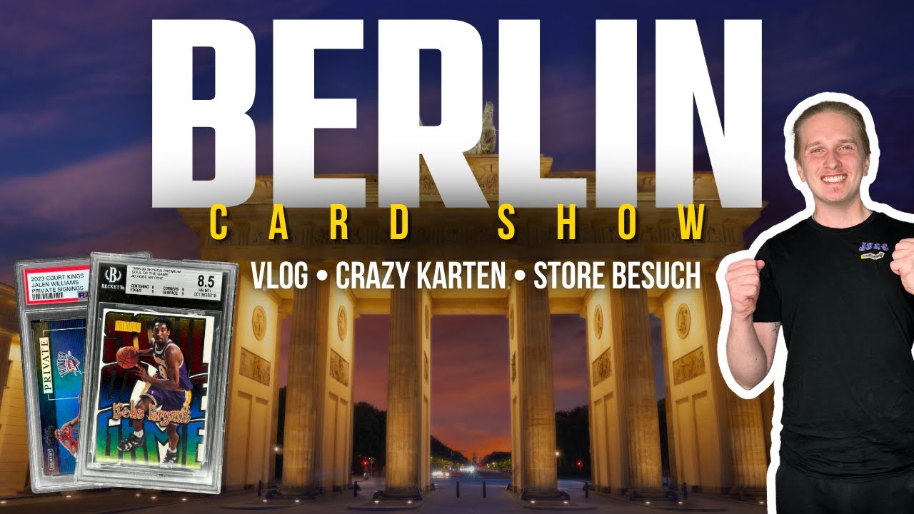 VLOG zur BERLIN CARD SHOW! Besuch bei Underpaid Collectibles 🙌🏻