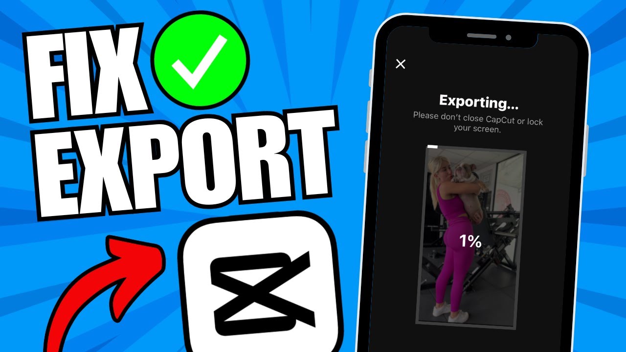 How To Fix CapCut Not Exporting Problem on iPhone - YouTube