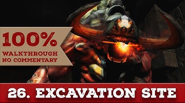 Doom 3 Walkthrough (Nightmare, All Collectibles) part 26 PRIMARY EXCAVATION SITE