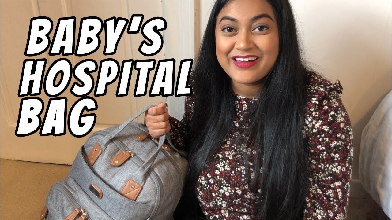 What's In Baby's Hospital Bag? 🎒 l First Time Mum UK 2021