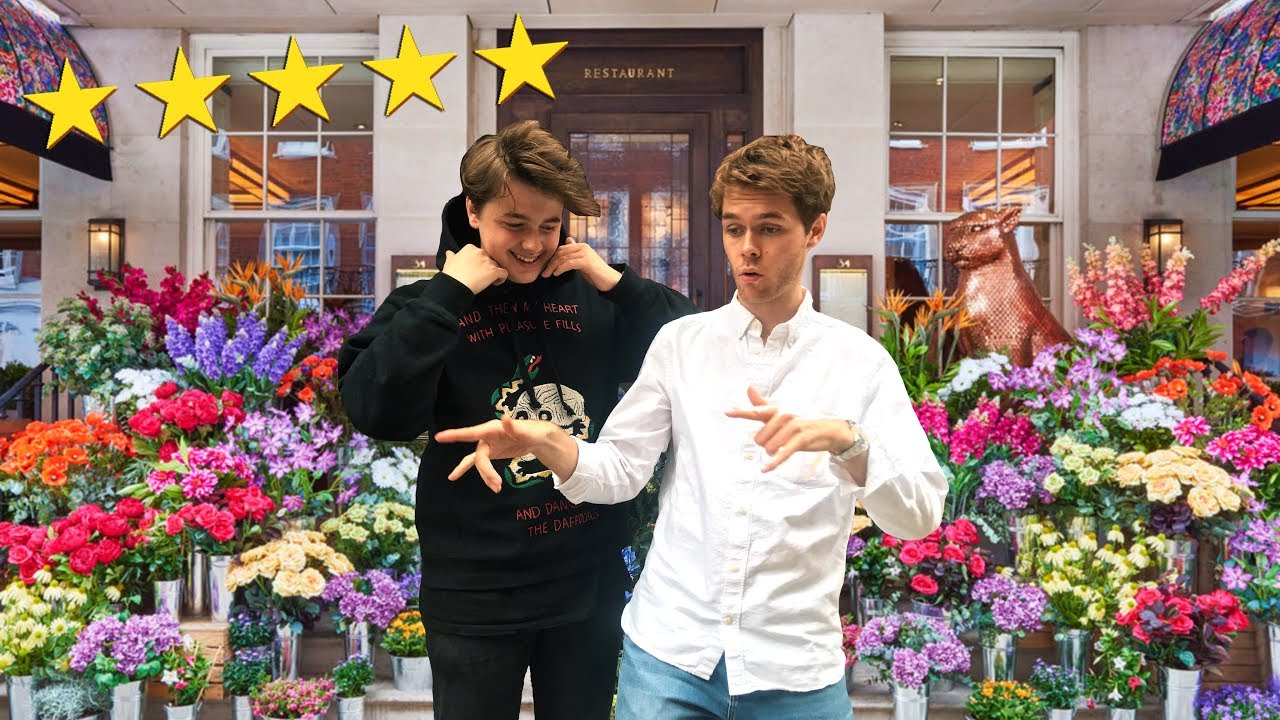 Eating at a 5 Star Restaurant in London