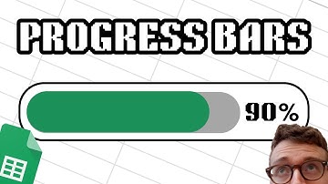 How To Create Progress Bars In Google Sheets