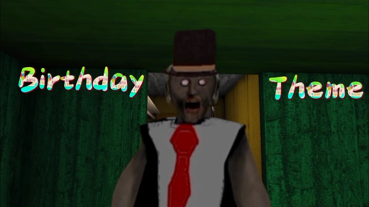 Granny Nightmare Revival Unofficial Birthday Theme Full Gameplay