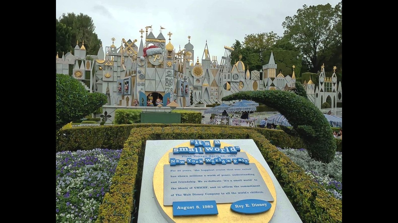 What Time Was It? Disneyland It's A Small World Glockenspiel Clock Parade ~ Fantasyland, Anaheim, CA