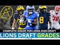 Detroit Lions 2026 NFL Draft Grades + Lions Draft Trye West, DT, Tennessee