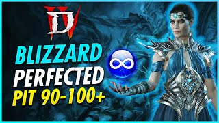 BEST Sorcerer Build Pit 90  Blizzard Perfected Endgame Guide - Diablo 4 Season 4