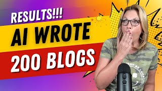 Celebrity I Let AI Write 200 Blog Articles, and Here's What Happened! Profile