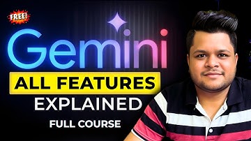 Google Gemini Full Tutorial 2025 : Every Feature Explained  (Including Google AI Studio )