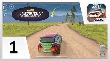 CarX Rally Gameplay Walkthrough Part 1 - Tutorial (iOS, Android)