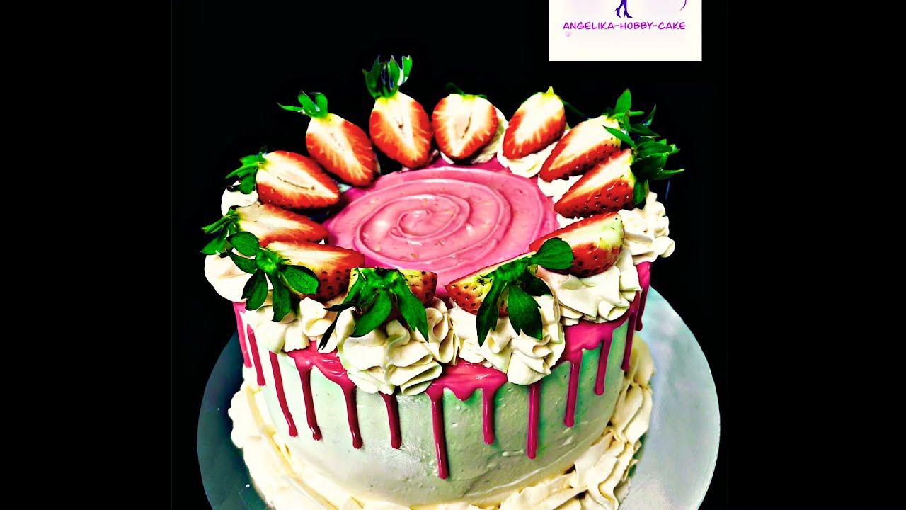 Tort truskawkowy! Angelika-hobby-cake!