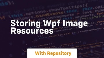 storing wpf image resources