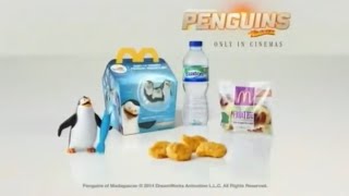 McDonald’s UK | DreamWorks’ The Penguins Of Madagascar Movie Fruitbags (Happy Meal) 2014
