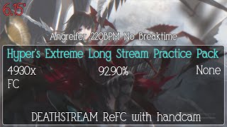220BPM DEATHSTREAM ReFC with handcam