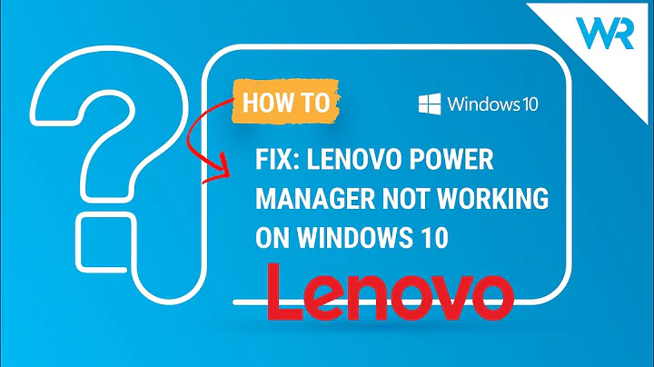 FIX: Lenovo Power Manager not working on Windows 10