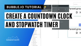 Create a Countdown Clock & Stopwatch Timer in Your Bubble App screenshot 4