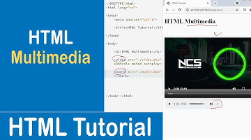 #28 Multimedia in HTML | Video & Audio Element | HTML Tutorial