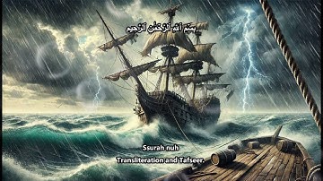 Surah Nuh (NOAH) In English Transliteration And Tafseer  سورة نوح