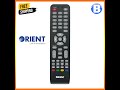 Orient Remote Control For LCD TV With 3D Button | Orient LED Original Remote 100%
