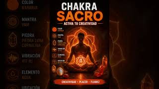 ACTIVA tu chakra sacro en 5 minutos 🟠 #chakrasacro #activacion #energiaespiritual