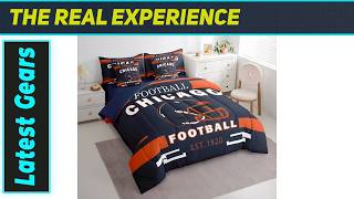 Sports Performance Feelyou Football Comforter Set: Amazing Sports Bedding Upgrade!