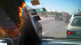 accidente en carr s. Fdo con entrada a balcones Reynosa