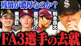 【FA動向】未だ去就決まらず…東浜/辰己/則本はどうなるのか？
