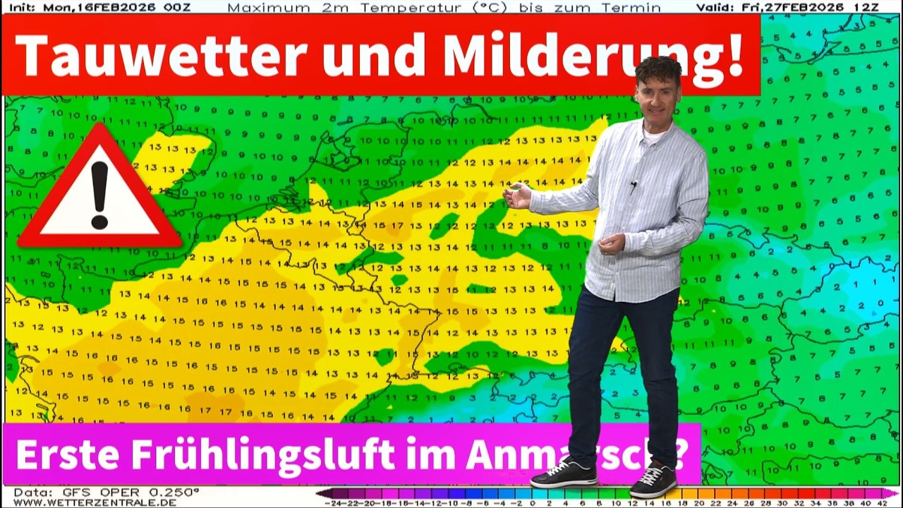 Bald 15°C und mehr? Ist das schon der Frühling in Deutschland? Das sagen die aktuellen Wettermodelle