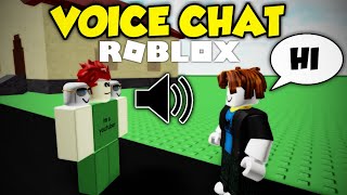 Voice Chat is getting added to ROBLOX soon..