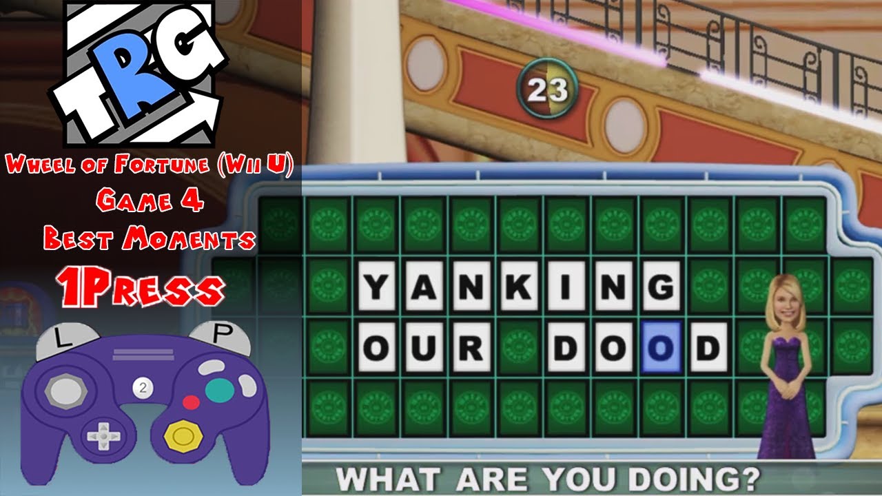 TheRunawayGuys - Wheel Of Fortune (Wii U) - Game 4 Best Moments