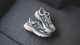 New Balance 990 V6 (Grey Day) "Marblehead / Vintage Indigo": Review & On-Feet