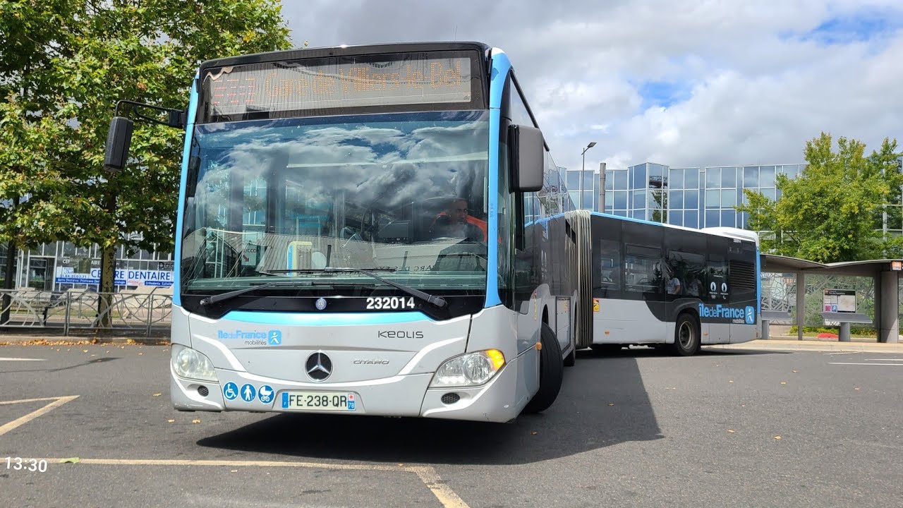 (FHD) Voyage entre Villiers Le Bel Gonesse Arnouville et Paris Nord 2 Zone Commerciale