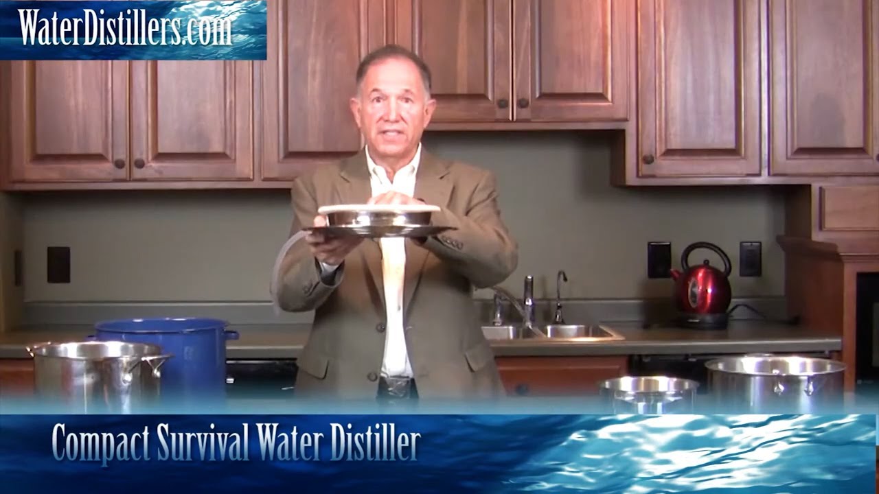 Survival Compact Non-Electric Water Distiller Demonstration 2024 - YouTube