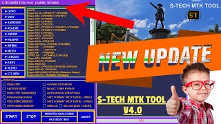NEW UPDATE !! S-TECH MTK TOOL V4.0 - MTK_QC || Best Tool For Repair And Unlock Solution 2022 screenshot 3