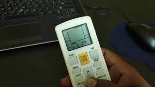 Amazon Basics AC Remote Time Adjustment || #tech  #acremote